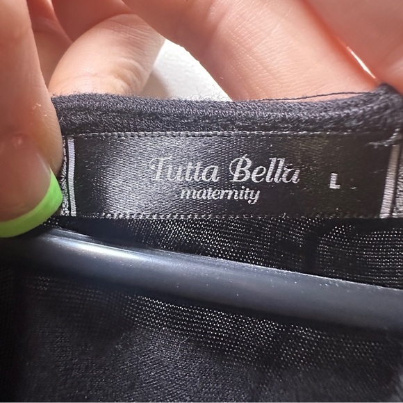 Black Sleeveless Lace Tank Top with Bead Accents at Neck Size Large Whimsigoth - Picture 6 of 7